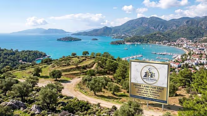 Land for sale Faralya Fethiye